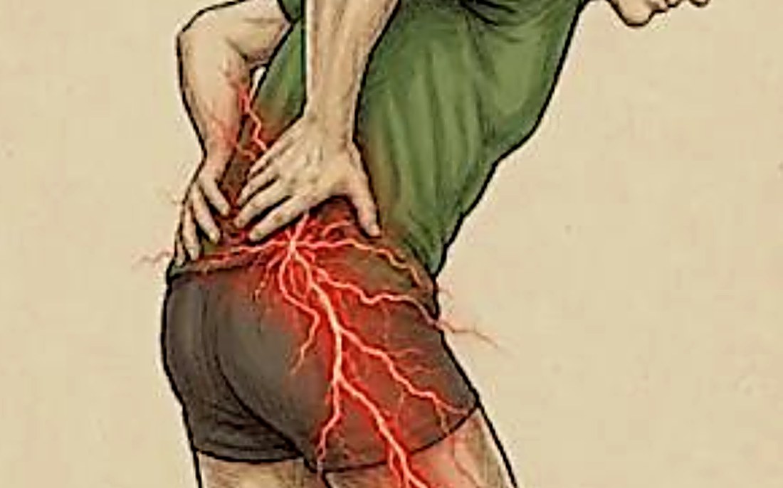 Ilustrace zátěže zad